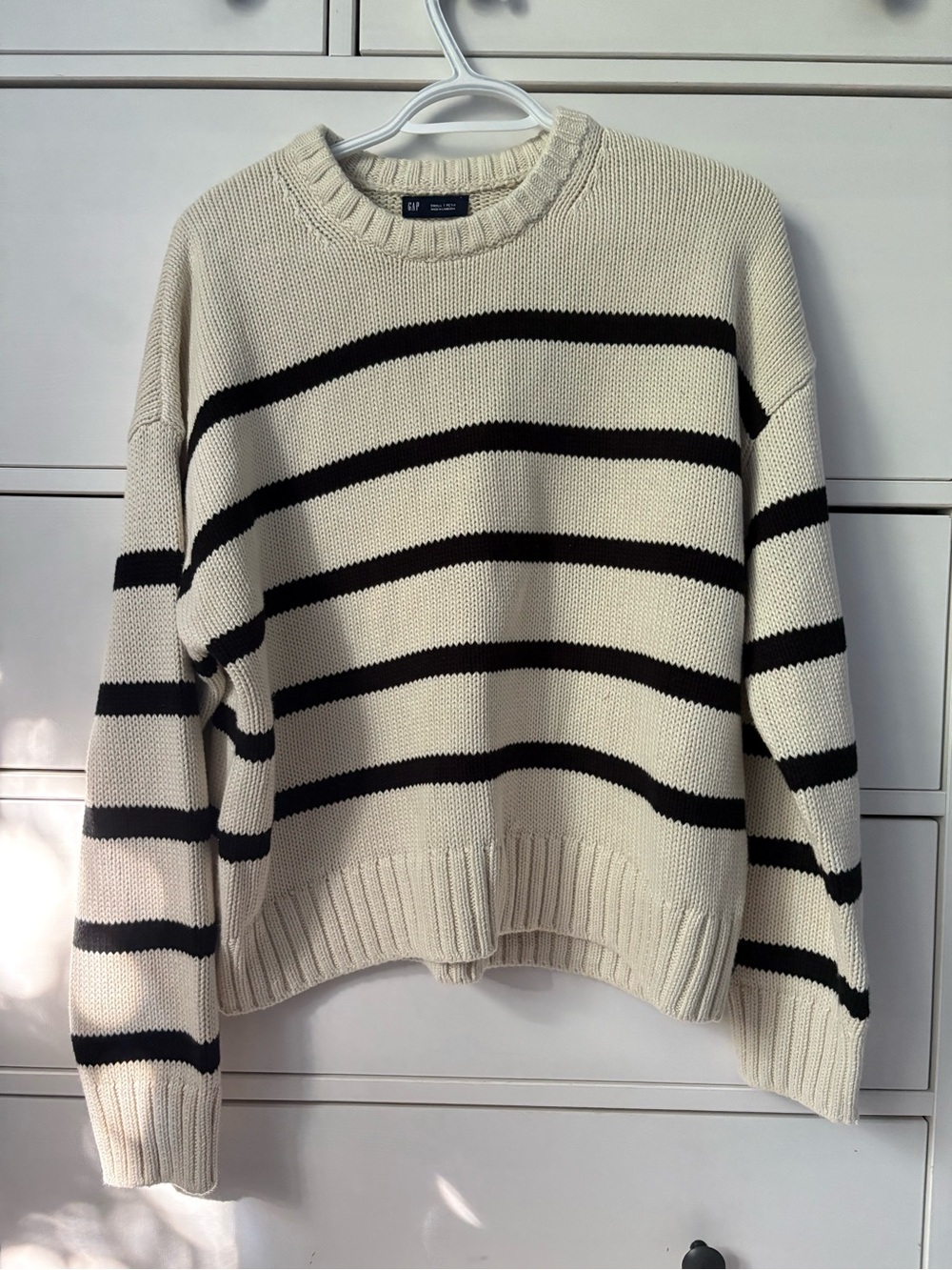 Gap Striped Cotton Sweater